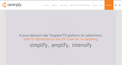 Desktop Screenshot of centriply.com